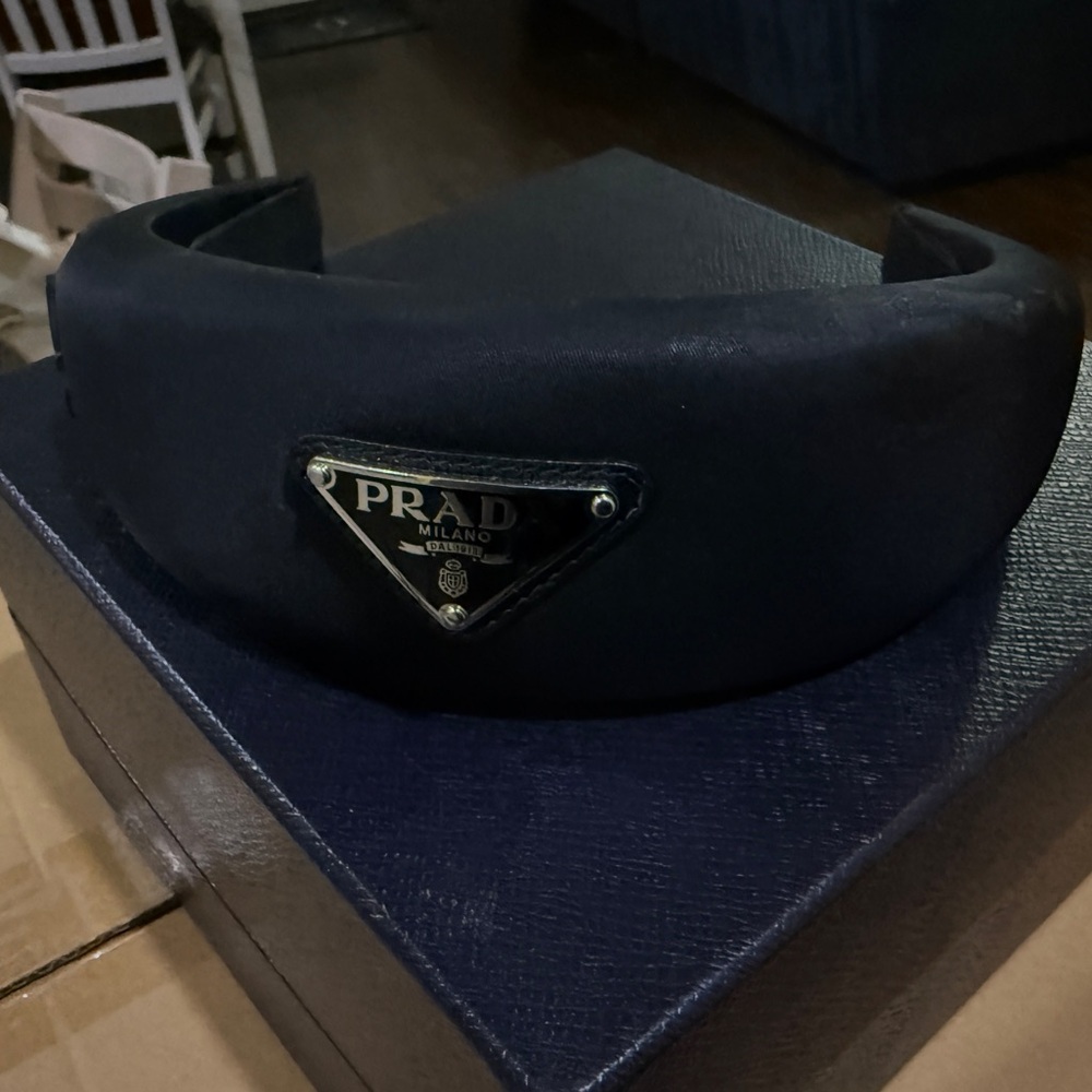 Prada Midnight Blue Headband